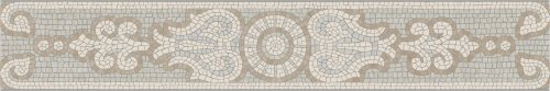 Бордюр Про Лаймстоун матовый обрезной 9,6x60