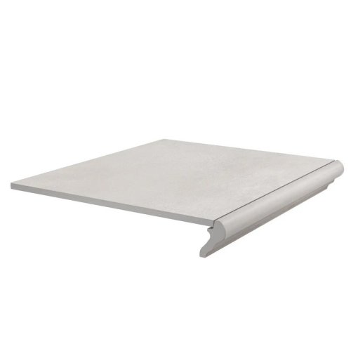 Ступень фронтальная Корредо серый светлый матовый 40,2x34x0,8