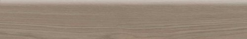 Плинтус Альберони коричневый светлый матовый обрезной 60x9,5x0,9