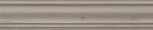 Плинтус Тровазо серый матовый 39,8x8x1,55