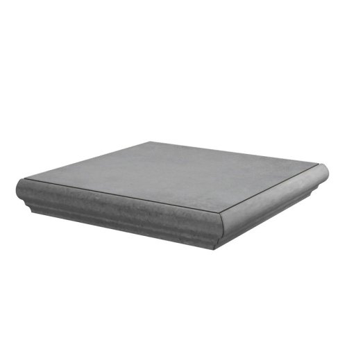 Ступень угловая Коллиано серый матовый 30x30x0,8