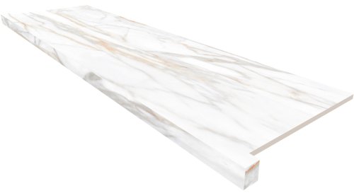 Подоконник фронтальный SM02 33х120 непол. с боковыми выступами