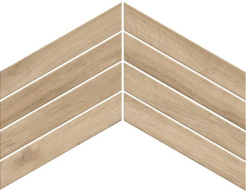 Декор Fusion Oak Natural Chevron 7,5x45
