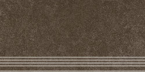KM6060G0911RGRF Ступень Руссильон коричневый тёмный матовый обрезной 30x60x0,9