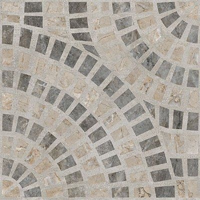 Marble-X Декор Круговой Темный 7ЛПР 60x60