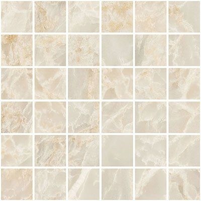 Мозаика Marble-X Скайрос Кремовый Лаппато Ректификат 5х5 30х30