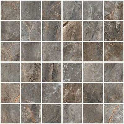 Мозаика Marble-X Аугустос Тауп Лаппато Ректификат 5х5 30х30
