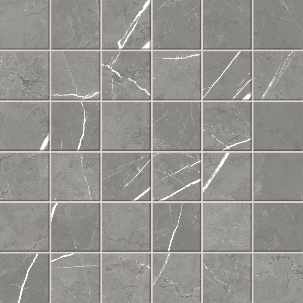 Forte Dei Marmi Elegant Grey Mosaic  30×30