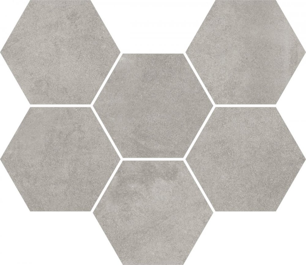 Экспо Мозаика Гексагон Грэй  25×29