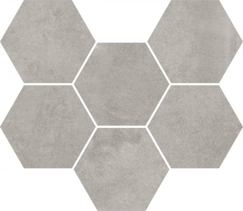 Экспо Мозаика Гексагон Грэй  25×29