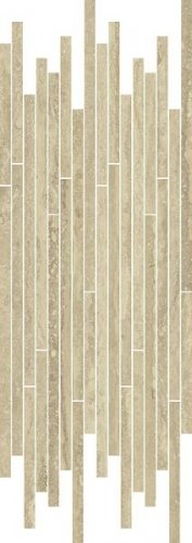 Charme Advance Travertino Romano Strip 26x75