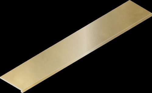 Continuum Scalino Frontale Brass Gold  33×160