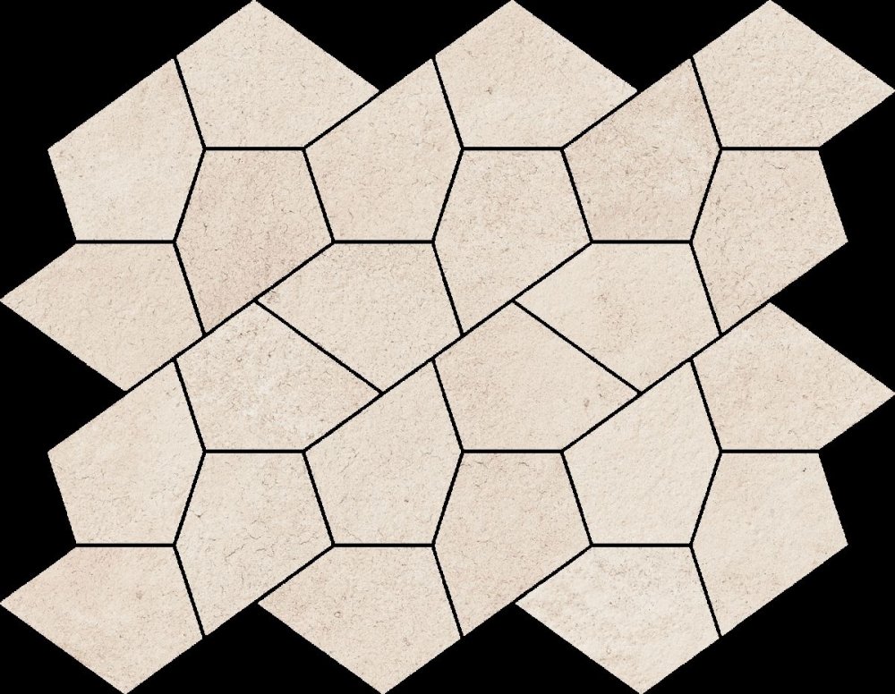 Eternum Snow Mosaico Kaleido  35.6×27.6