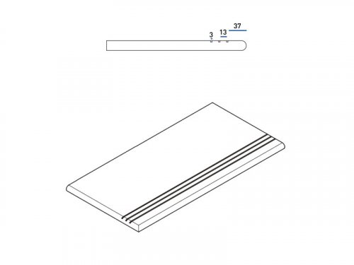 Everstone Desert Gradino Round Grip SX  30×60