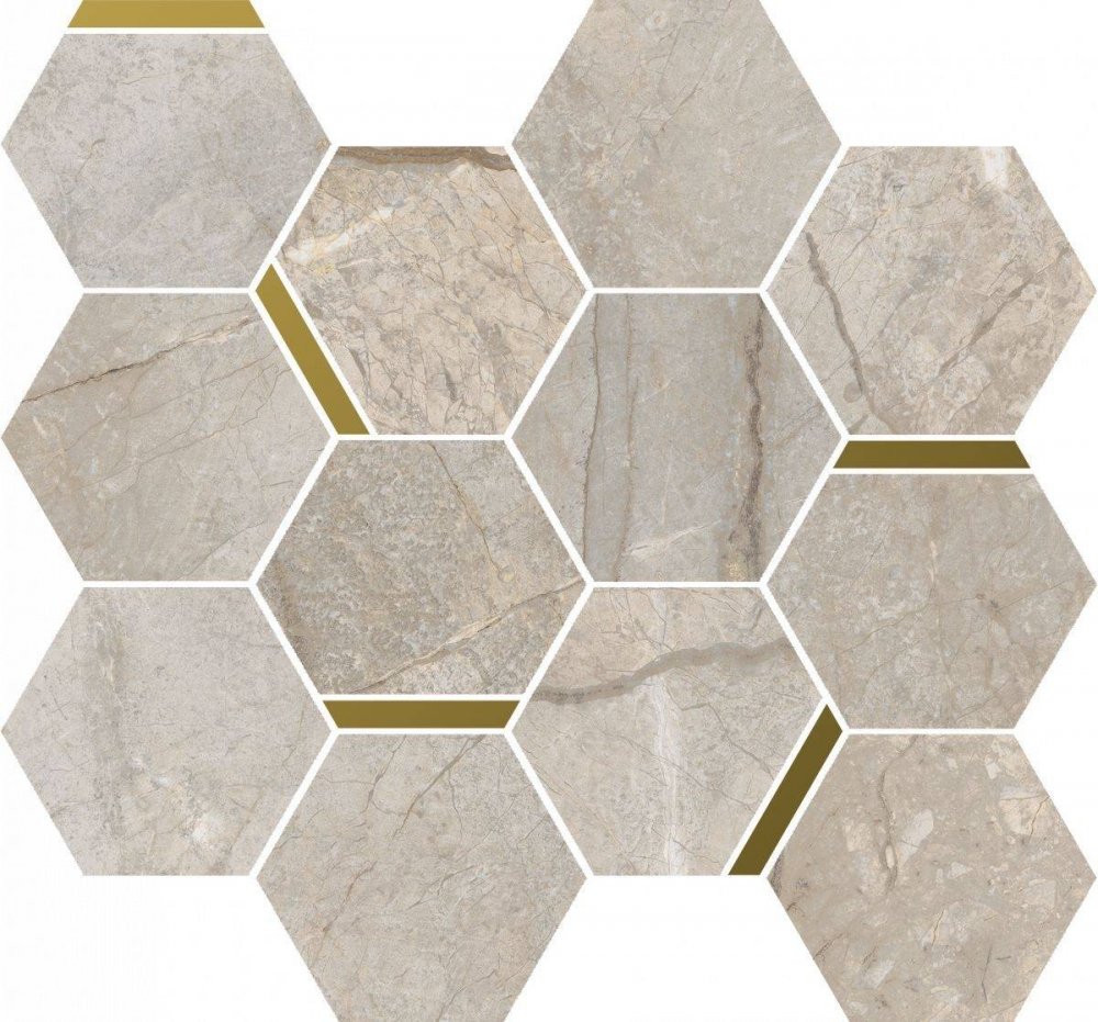 Stellaris Elegant Silver Mosaico Chic  28.3×32.8