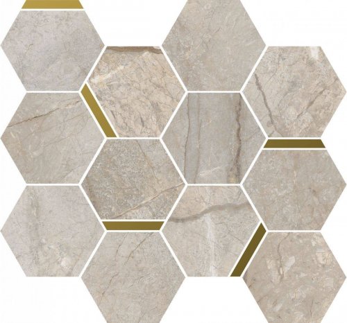 Stellaris Elegant Silver Mosaico Chic  28.3×32.8