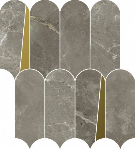 Stellaris Tuscania Grey Mosaico Elegant  32.5×36.1