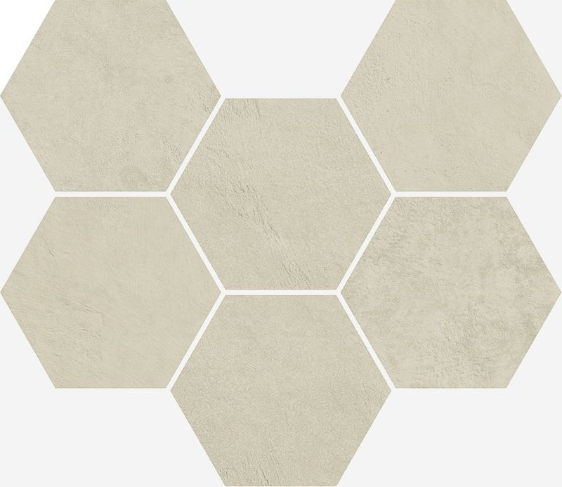 Terraviva Mosaico Hexagon Moon 25x29
