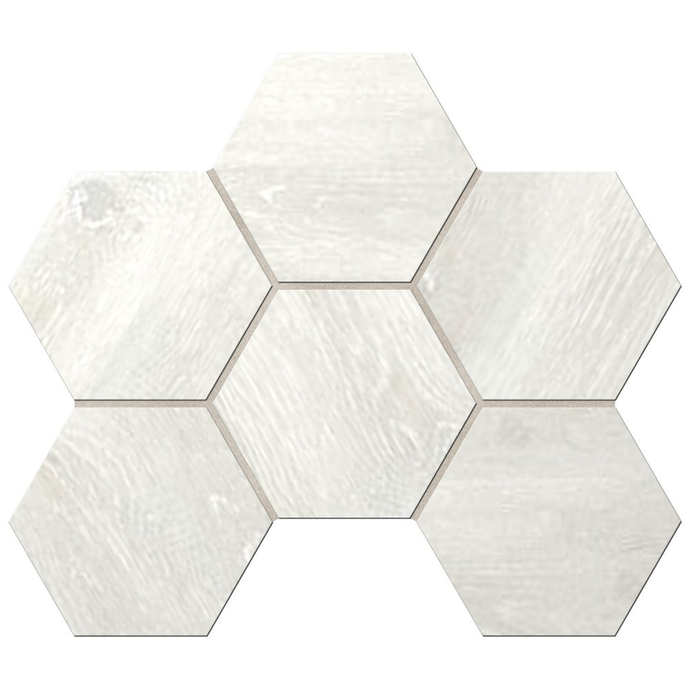 Мозаика DA00 Hexagon 25x28,5 непол.(10 мм)