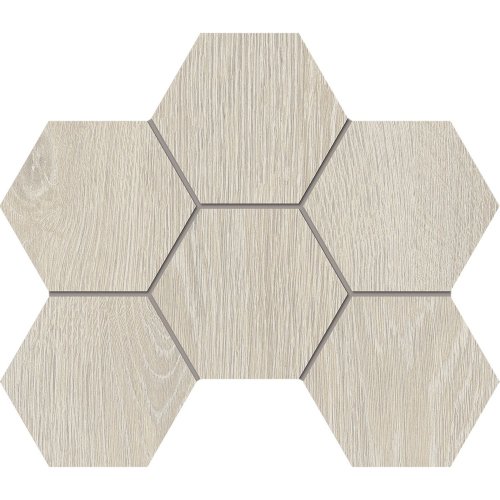 Мозаика KW00 Hexagon 25x28,5 структур.