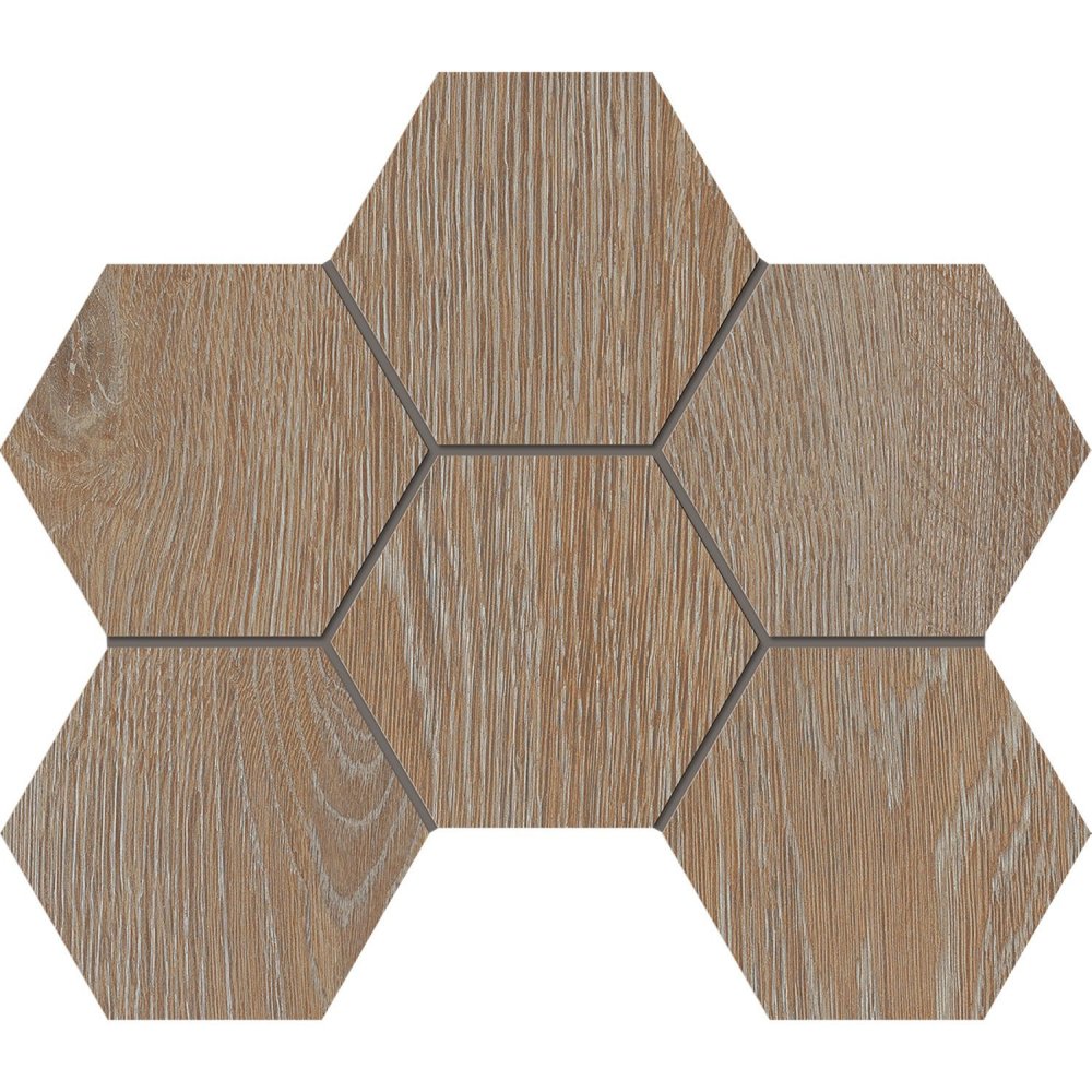 Мозаика KW01 Hexagon 25x28,5 структур.