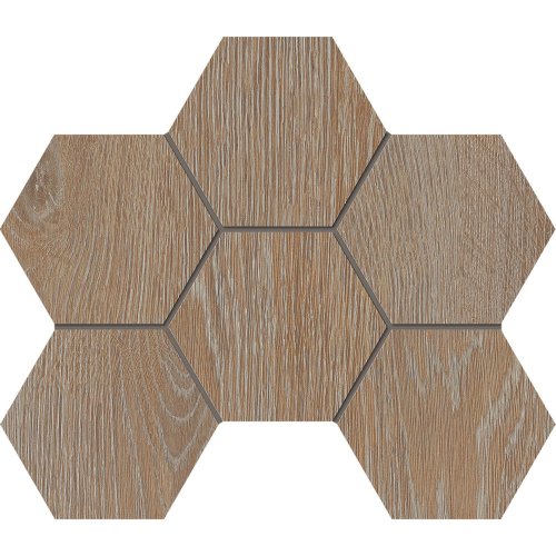 Мозаика KW01 Hexagon 25x28,5 структур.