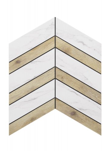 Мозаика SM01/SI01 Chevron 37,5x29x10 непол.